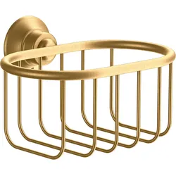 hansgrohe  AXOR Montreux Seifenkorb, 42065950, Farbe: Brushed Brass
