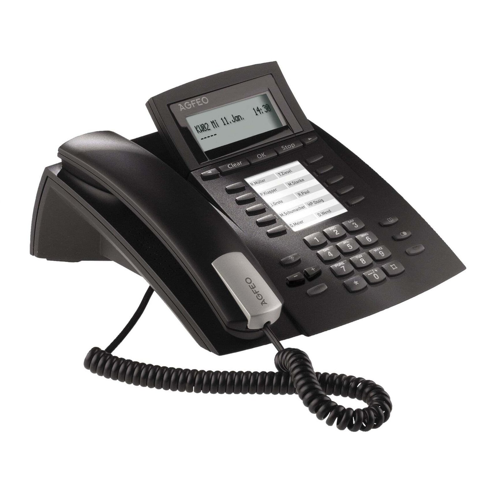 AGFEO ST 22 IP VoIP-telefoon - Zwart