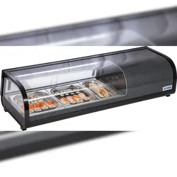 KBS Gastrotechnik Belegstation Sushi 1400 für 5x GN 1/3