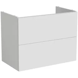 VitrA New Metropole Pure Waschtischunterschrank mit 2 Vollauszügen 78 x 45 x 60 cm Matt,67399 67399