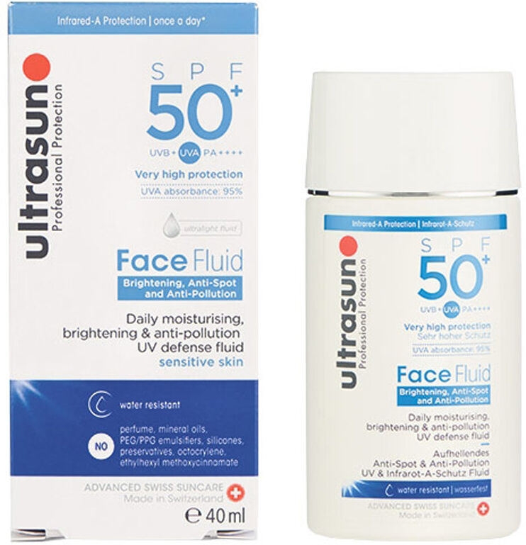 Ultrasun SPF 50+ Anti Pollution Face Fluid 40ml