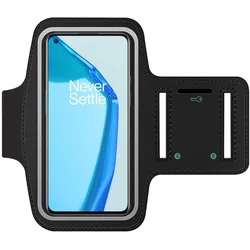 SmartFitness OnePlus 9 Handy Sport Armband, Smartphone Sportarmband, Schwarz