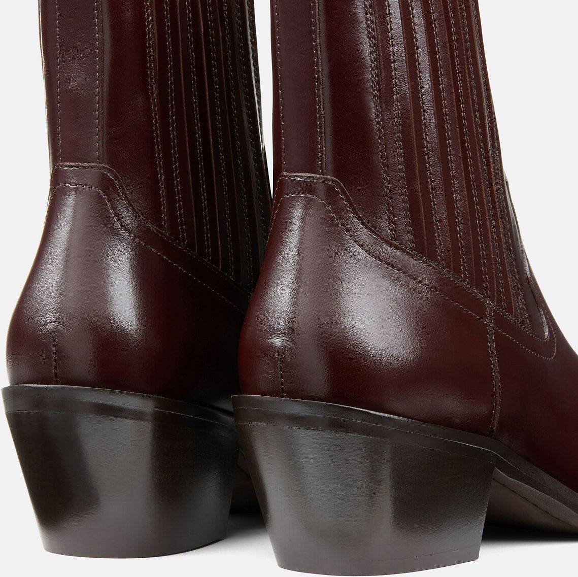 LA REDOUTE COLLECTIONS Bottines esprit western en cuir