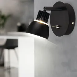 LED Wand Lampe Wohn Ess Zimmer Lese Strahler Spot Leuchte schwarz schwenkbar Nordlux 253223