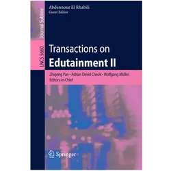 Transactions on Edutainment II, Fachbücher