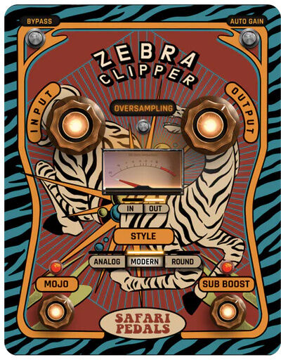 Safari Audio Zebra Clipper