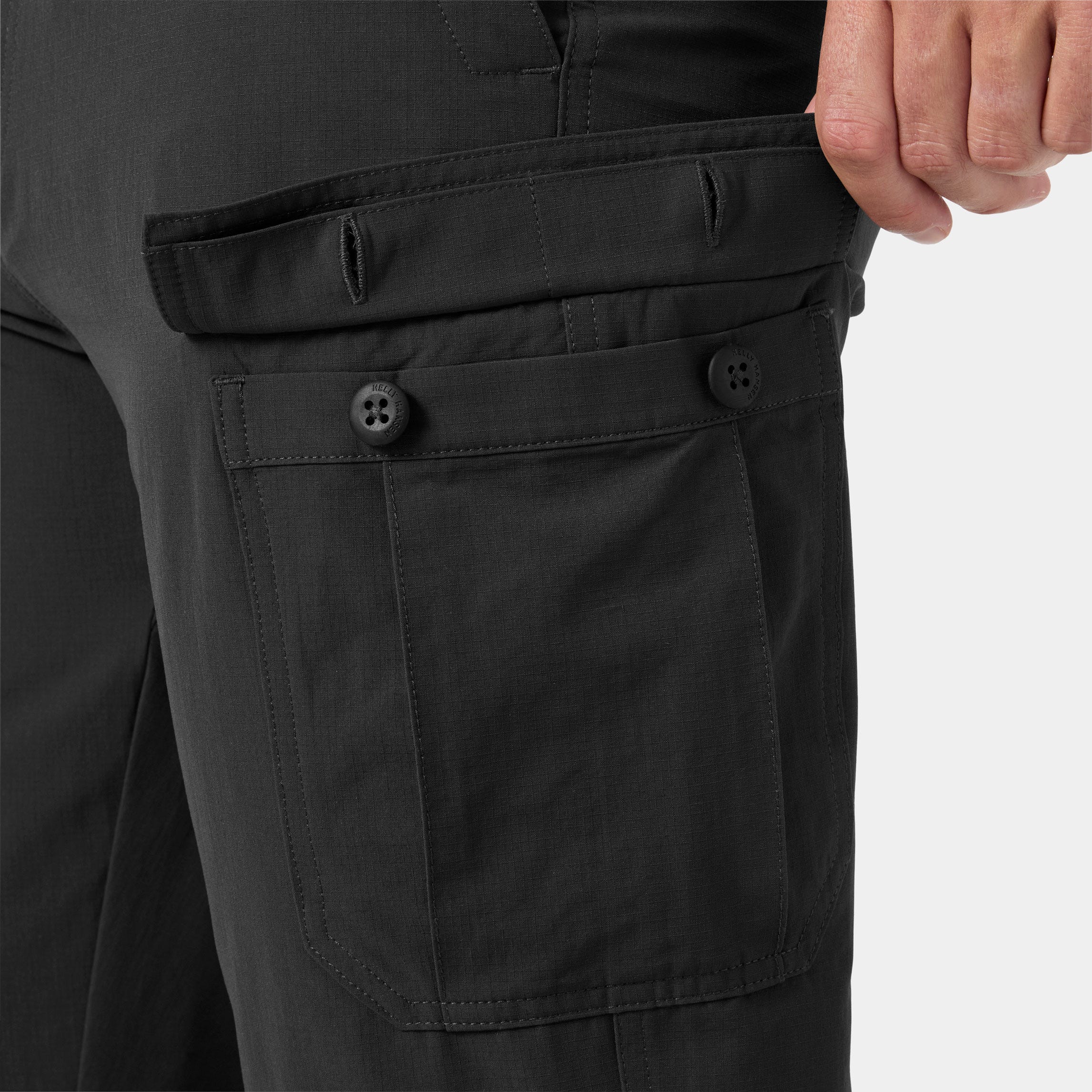 Helly Hansen Men's Quick-dry Cargo Trousers - Black/Ebony - 33