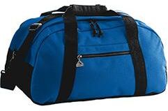 Augusta Sportswear 1703 Large Ripstop Duffel Bag in Royal/Black   Polyester