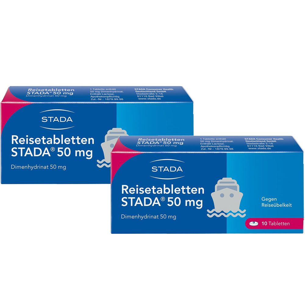 Reisetabletten Stada 3er-Pack 3x10 St Tabletten