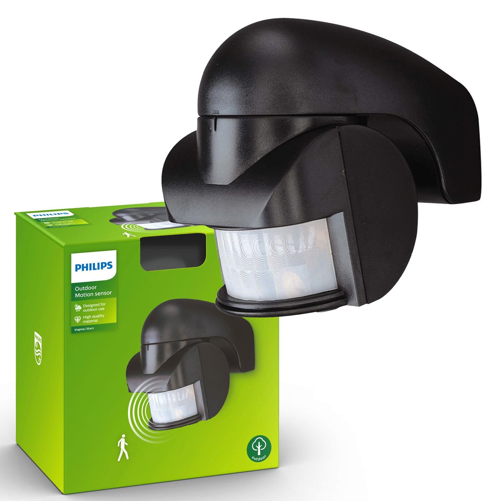 Philips Virginia bewegingssensor verlichting zwart