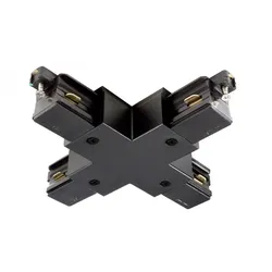 Deko-Light 1-Phasen Schienensystem D One X-Verbinder schwarz
