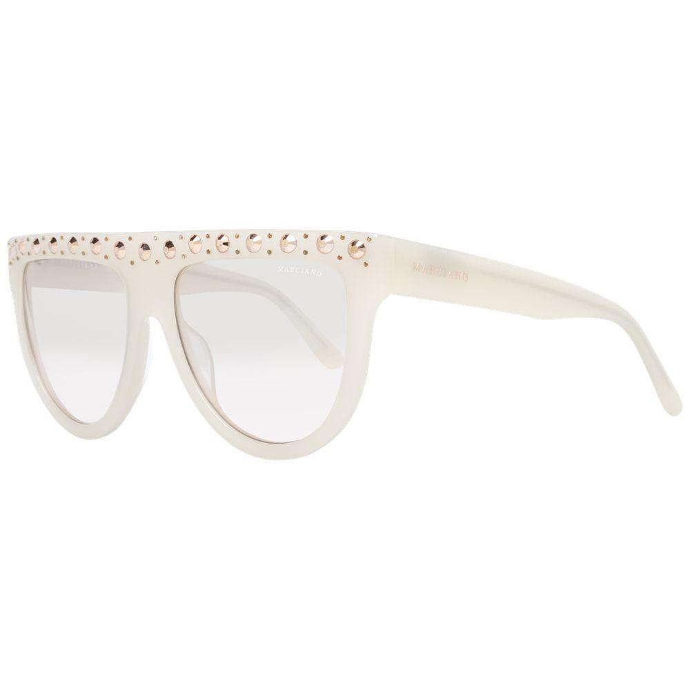 Marciano von Guess Weiße Plastiksonnenbrille