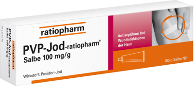 ratiopharm GmbH PVP-JOD-ratiopharm Salbe 100 g 07260431