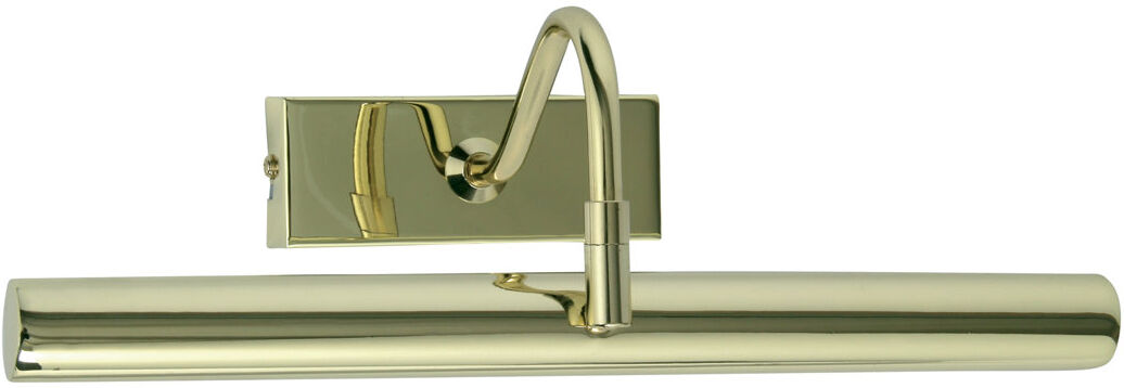 Marlow Home Co. 1 -Light Hardwired LED Wall Mounted Picture Light Polish Brass 12.5cm H X 32.5cm W X 19cm D