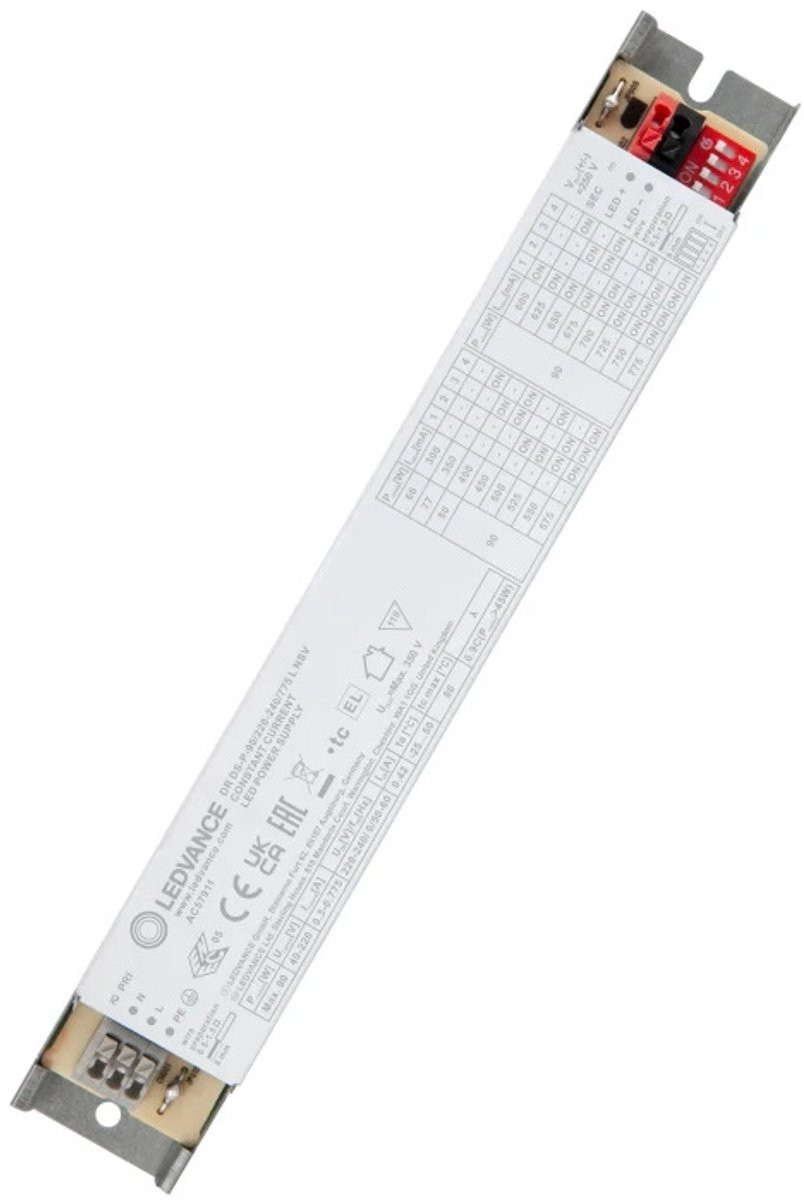 Ledvance LED Driver DIP-SWITCH LINEAR -90/220-240/775 L NSV IP20