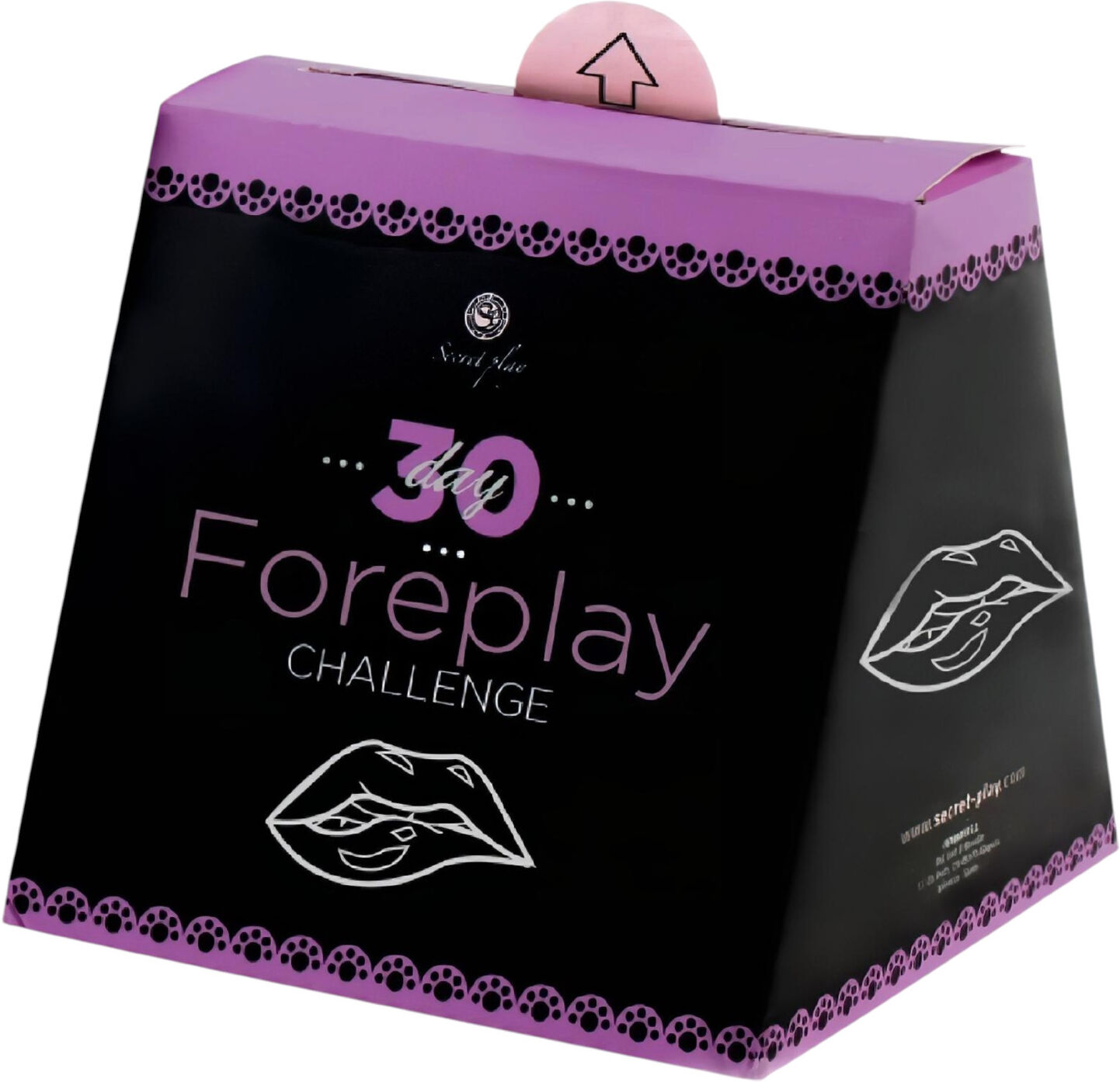 Secret Play 30-Day Foreplay Challenge - foreplay challenge card game (English, Spanish)