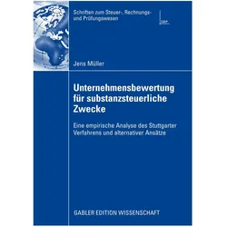 Unternehmensbewertung für substanzsteuerliche Zwecke, Fachbücher von Jens Müller