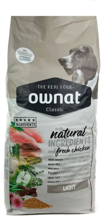 Ownat Classic Ração Cão Adulto Light 20 Kg