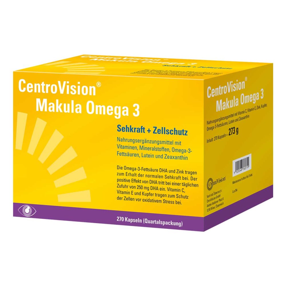 OmniVision GmbH Centrovision Makula Omega-3 Kapseln 15415971