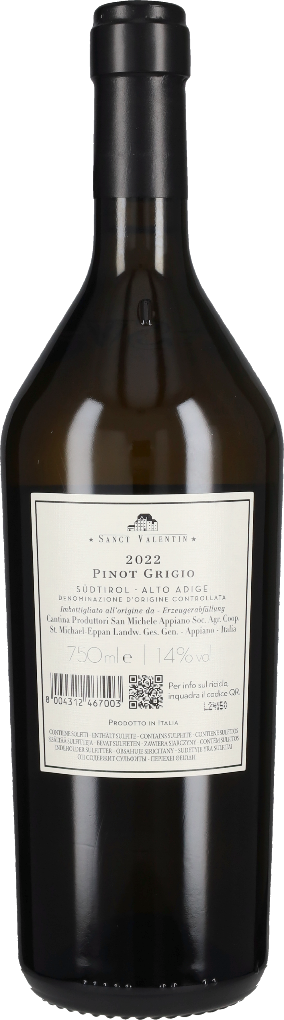 Pinot Grigio 'Sanct Valentin' San Michele Appiano 2022