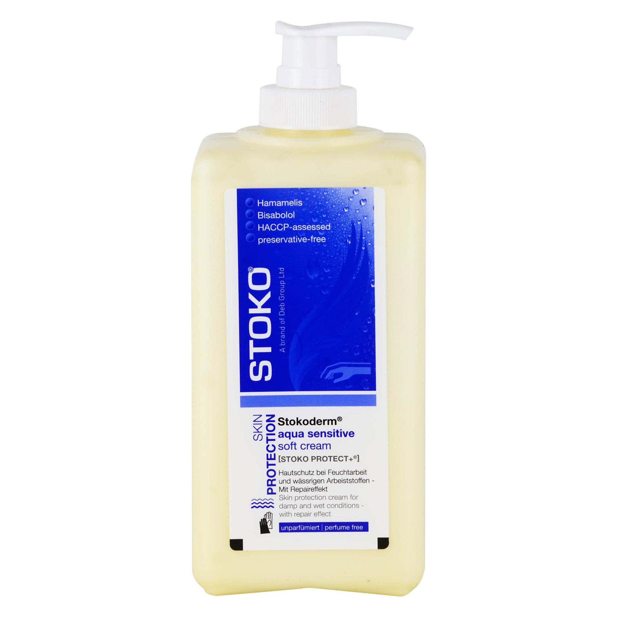 SC Johnson Stokoderm aqua sensitive, 500 ml Creme (10261440)