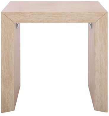 "SAFAVIEH Woodrow 19.7-Inch Side Table, Modern - 20"" W x 20"" D x 20"" H"