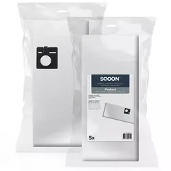 Staubsaugerbeutel SQOON aus Vlies für Festool CTL-22/33 5 Stück, ersetzt Original Festool 452970 (FIS-CT 22/5)