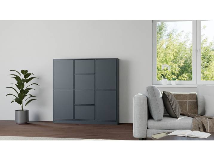 Pour optimiser votre espace de manière discrète Mélaminé premium Noir
