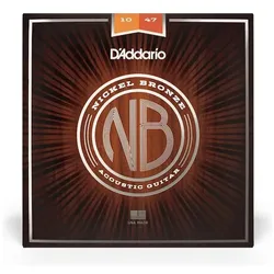 D'Addario NB1047 (6x, Gitarre, 0.05"), Saiten