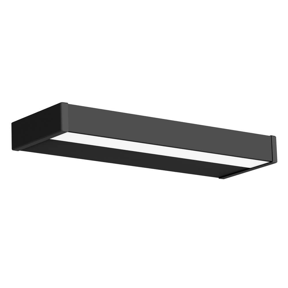 Lyora Led muurlamp Wollas zwart aluminium 60 cm - 22 watt