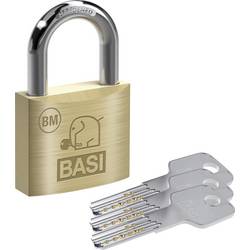 Basi BM5091-0050-0040 Vorhängeschloss 50 mm gleichschließend Schlüsselschloss