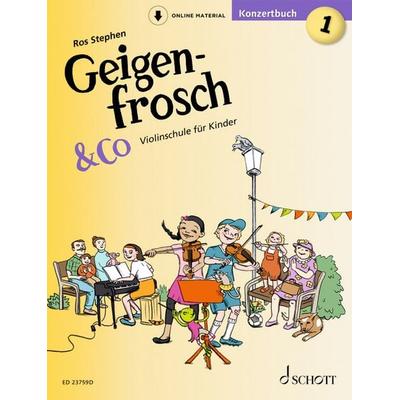 Geigenfrosch & Co: Konzertbuch 1 -