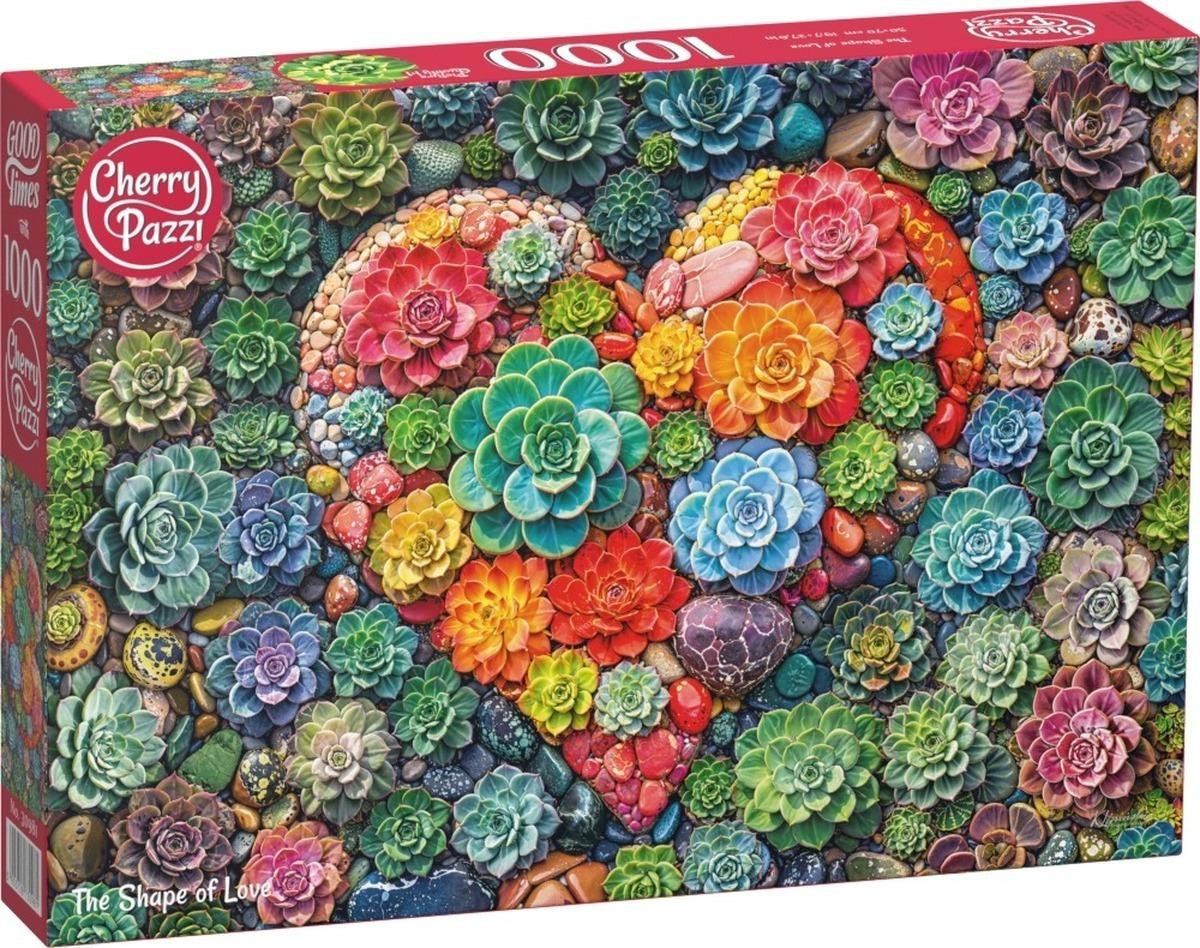 CherryPazzi Puzzel 1000 stukjes The Shape of Love modelnummer 30981
