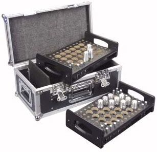 Roadinger Case für 48x Konusverbinder, 2x Einsatz für 24 Verbinder