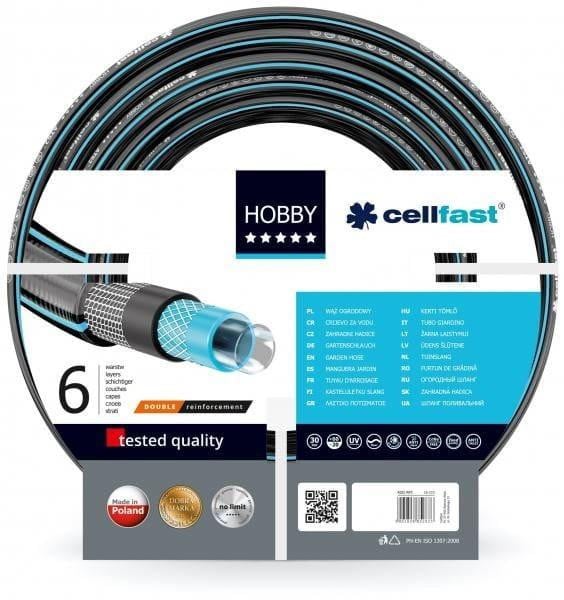 Cellfast Tuinslang HOBBY ATS met spoel, 25 meter, 1 inch aansluiting