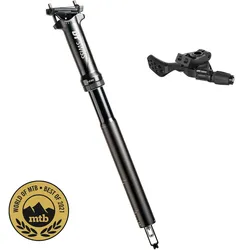 DT Swiss Vario-Sattelstütze D 232 Alu 60mm mit L1 Trigger Matchmaker und Reduzierhülse