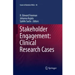 Stakeholder Engagement: Clinical Research Cases, Fachbücher