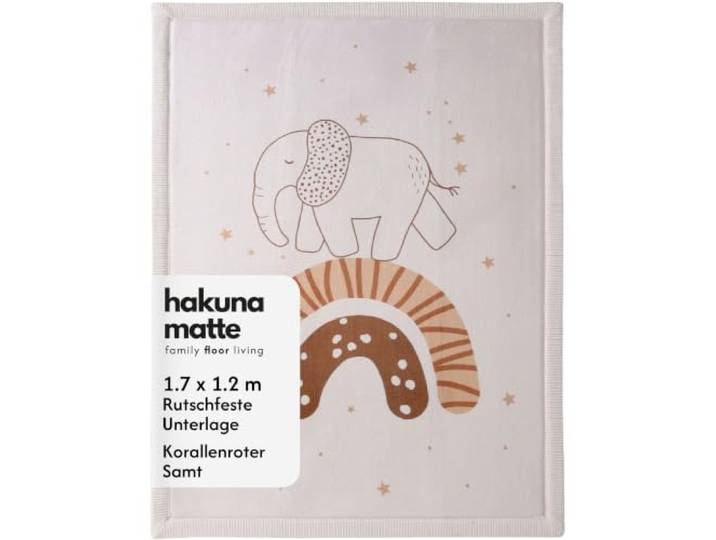 Hakuna Matte Wolkenweiche Spielmatte Baby 170x120x2,5cm, Tatami Matte