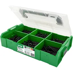 Spax, Schrauben, Montagekasten L-Boxx Mini Kunststoff T-Star Plus (800 Schrauben pro Stück)