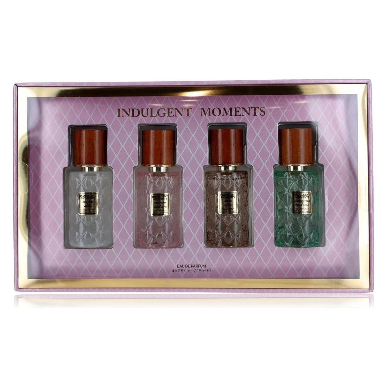Indulgent Moments Damen Parfümset - 4x 15 ml Eau de Parfum mit Cashmere & Vanilla u.a. (Parfum Set) (67056173)