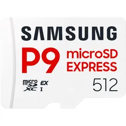 Samsung P9 Express microSDXCTM Speicherkarte - 512 GB
