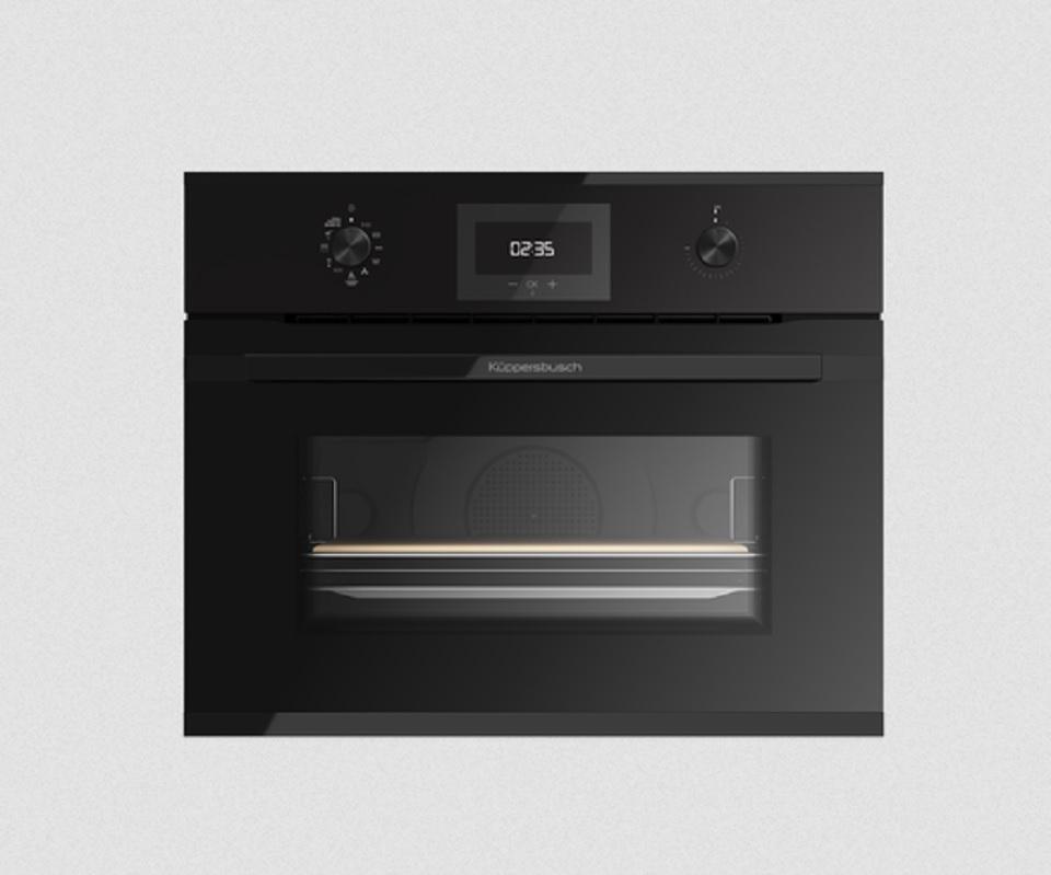 Küppersbusch Kompakt Pyrolyse-Backofen mit ökotherm, Black Chrome CBP6332.0S