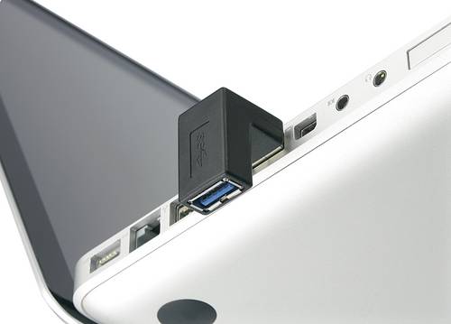 Renkforce USB 3.2 Gen 1 (USB 3.0) Adapter [1x USB 3.2 Gen 1 Stecker A (USB 3.0) - 1x USB 3.2 Gen 1 Buchse A (USB 3.0)]