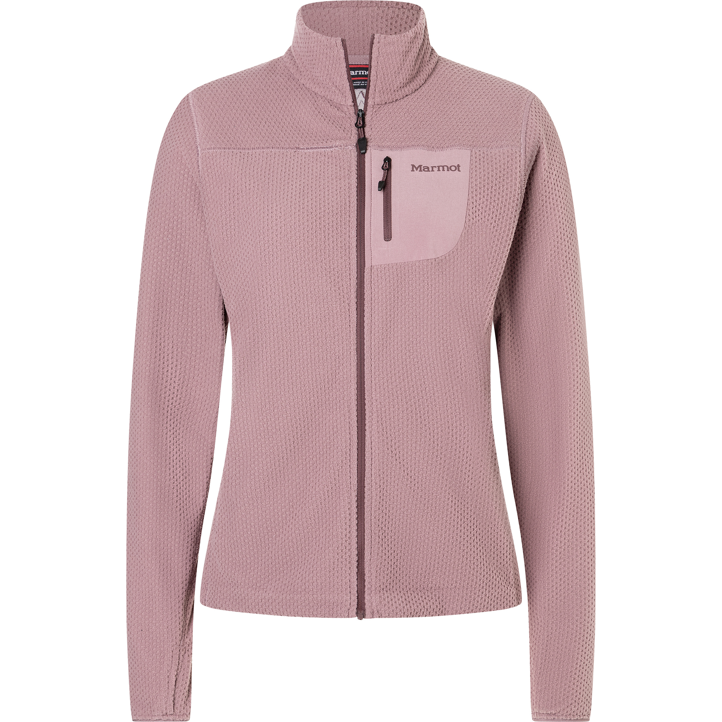 Marmot AirFleece Damen Fleecejacke lila Größe XS Trekking Atmungsaktiv
