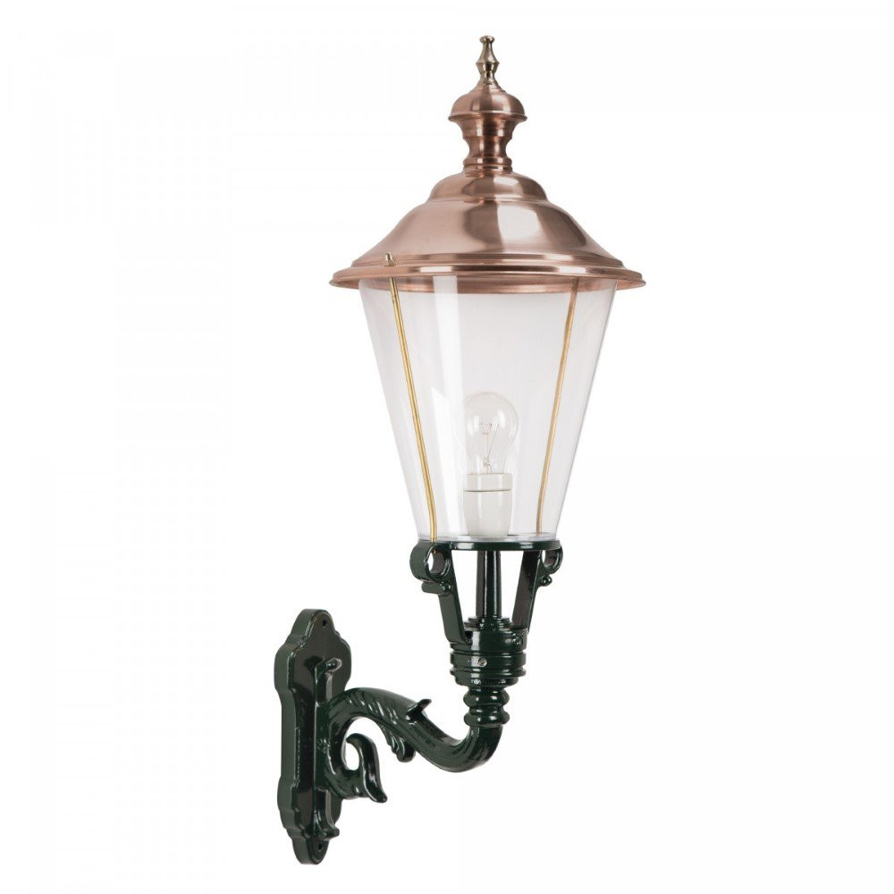 KS Verlichting Wandlamp Enkhuizen Nostalgische Stijl Zwart