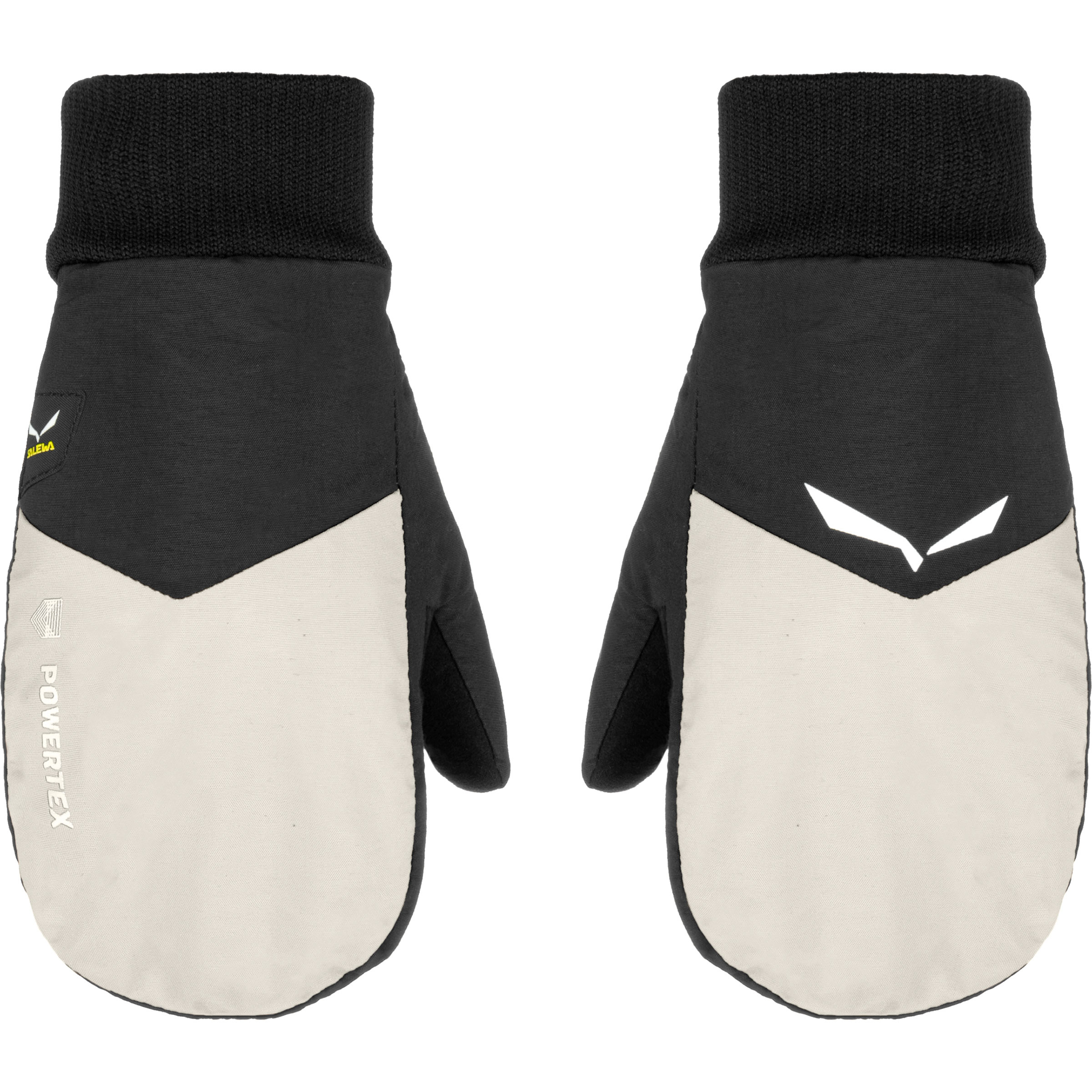 Salewa PTX/TWR Kinder Fäustlinge grau Größe 116 Bergsteigen Winddicht Wasserabweisend