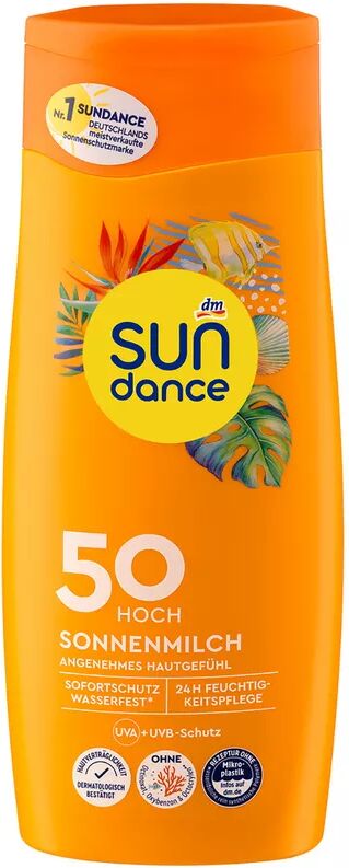 Sundance - Sonnenmilch LSF50, 200 ml