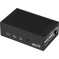 Aluminiumgehäuse für Raspberry Pi 4 B schwarz