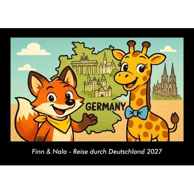 Finn & Nala - Reise durch Deutschland 2027 Fotokalender DIN A3