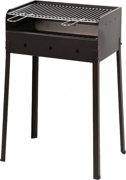 Mille Stella Eco Small - Barbecue in ferro artigianale a carbone - 47,5x37cm
